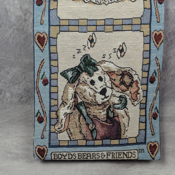 Boyd Bears Forever Friends Tapestry NWT Life Is A Picnic Excellent Condition - Picture 9 of 11
